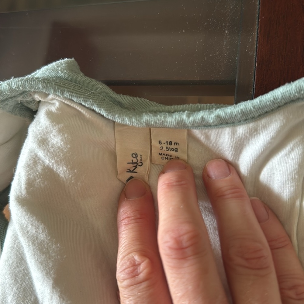 Kyte baby sleep sack 6-18m 2.5 tog - Picture 4 of 4